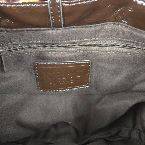 Relic Faux Leopard Print Purse Handbag Shoulder Bag Y2K Animal Print Style - Picture 9 of 14